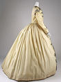 Morning dress, cotton, American