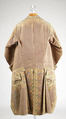 Suit, silk, French