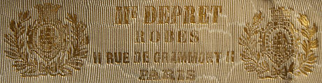 Dress, Depret (French), silk, French