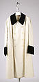 Ensemble, cotton, leather, French