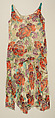 Evening dress, House of Worth (French, 1858–1956), silk, glass beads, French