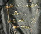 Bonnet, net, silk, American