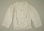 Shirtwaist, cotton, linen, French
