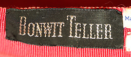 Hat, Bonwit Teller &amp; Co. (American, founded 1907), wool, American