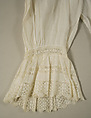 Shirtwaist, cotton, American