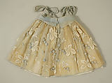 Dress, House of Dior (French, founded 1946), cotton, silk, French