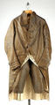 Suit, silk, probably French