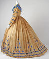 Dress, cotton, American