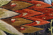 Coat, silk, probably French