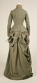 Wedding ensemble, Herman Rossberg (American, active 1880s), wool, American