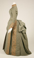 Wedding ensemble, Herman Rossberg (American, active 1880s), wool, American