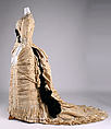 Dinner dress, Mon. Vignon (French), silk, glass, French