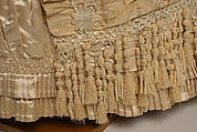 Dinner dress, Mon. Vignon (French), silk, glass, French