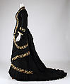 Dinner dress, Mon. Vignon (French), silk, cotton, French