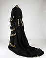 Dinner dress, Mon. Vignon (French), silk, cotton, French