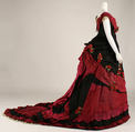 Ball gown, Madame Elise, silk, British