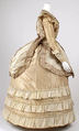 Afternoon dress, silk, American