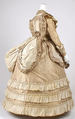 Afternoon dress, silk, American