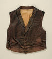 Suit, (a, b) wool; (c) silk, American