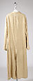 Duster, linen, American