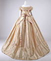 Dress, silk, French
