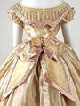 Dress, silk, French