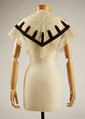 Fichu, silk, American or European