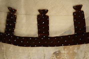 Fichu, silk, American or European