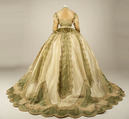 Dress, silk, French