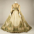 Dress, silk, French