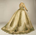 Dress, silk, French
