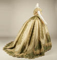 Dress, silk, French