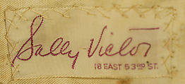 Suit, Sally Victor (American, 1905–1977), wool, American