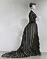 Afternoon dress, silk, French