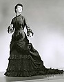 Wedding dress, silk, American