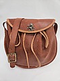 Pouch, Phelps (American, founded 1940), leather, metal, American