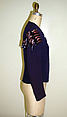 Evening jacket, Schiaparelli (French, founded 1927), rayon, plastic, metal, French
