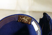 Hat, Gilbert Adrian (American, Naugatuck, Connecticut 1903–1959 Hollywood, California), Fur felt, feathers, American