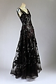 Evening dress, Madeleine Vionnet (French, Chilleurs-aux-Bois 1876–1975 Paris), silk, spangles, French
