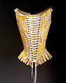 Corset, silk, Italian