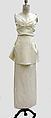 Evening dress, Robert Piguet (French, born Switzerland, 1901–1953), silk, French