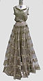 Evening dress, House of Vionnet (French, active 1912–14; 1918–39), metal thread, French