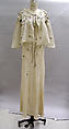 Court presentation ensemble, Schiaparelli (French, founded 1927), silk, feathers, French