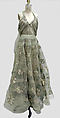 Evening dress, House of Vionnet  French, silk, metallic, French