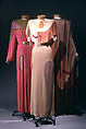 Evening ensemble, Gilbert Adrian (American, Naugatuck, Connecticut 1903–1959 Hollywood, California), silk, American