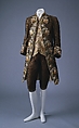 Suit, silk, French