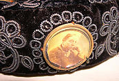Cap, silk, British