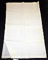 Kerchief, linen, American or European