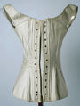 Corset, cotton, American