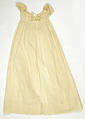 Robe, linen, American